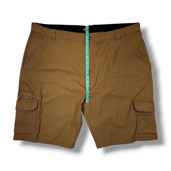 Dickies Ripstop Ultimate Cargo Brown Shorts Multi Use Pockets Men's 44 - Picture 4 of 16